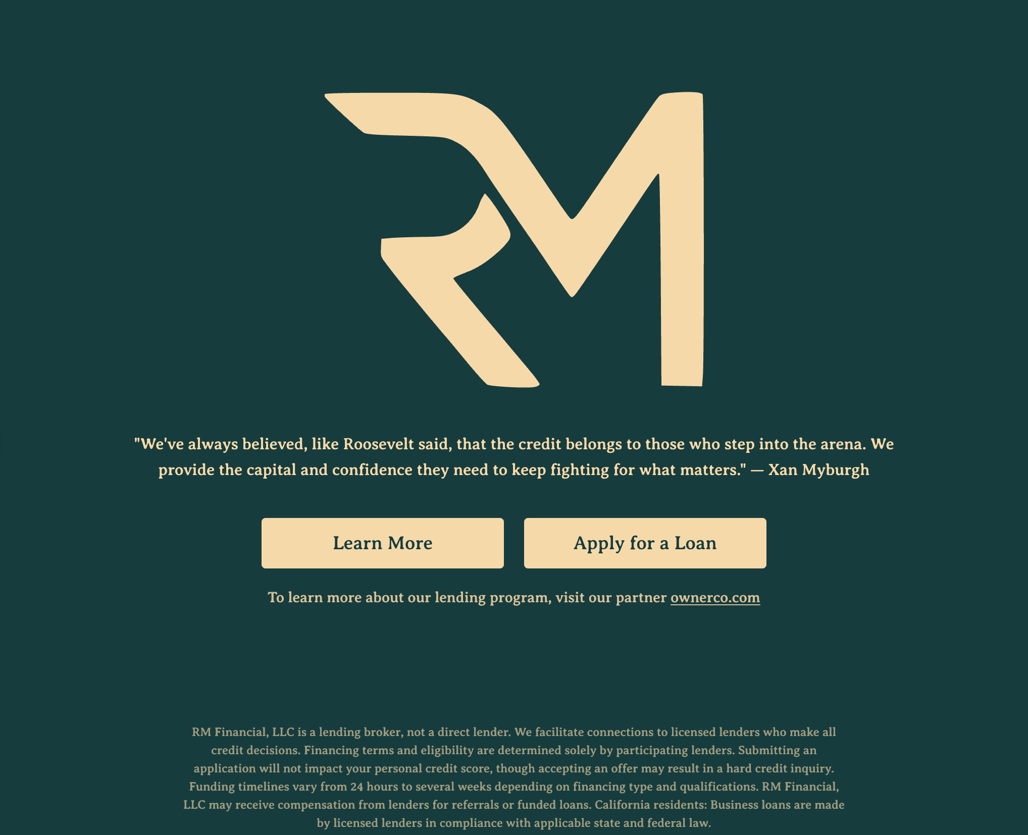 RM Financial - Business Lending & Capital Advisory